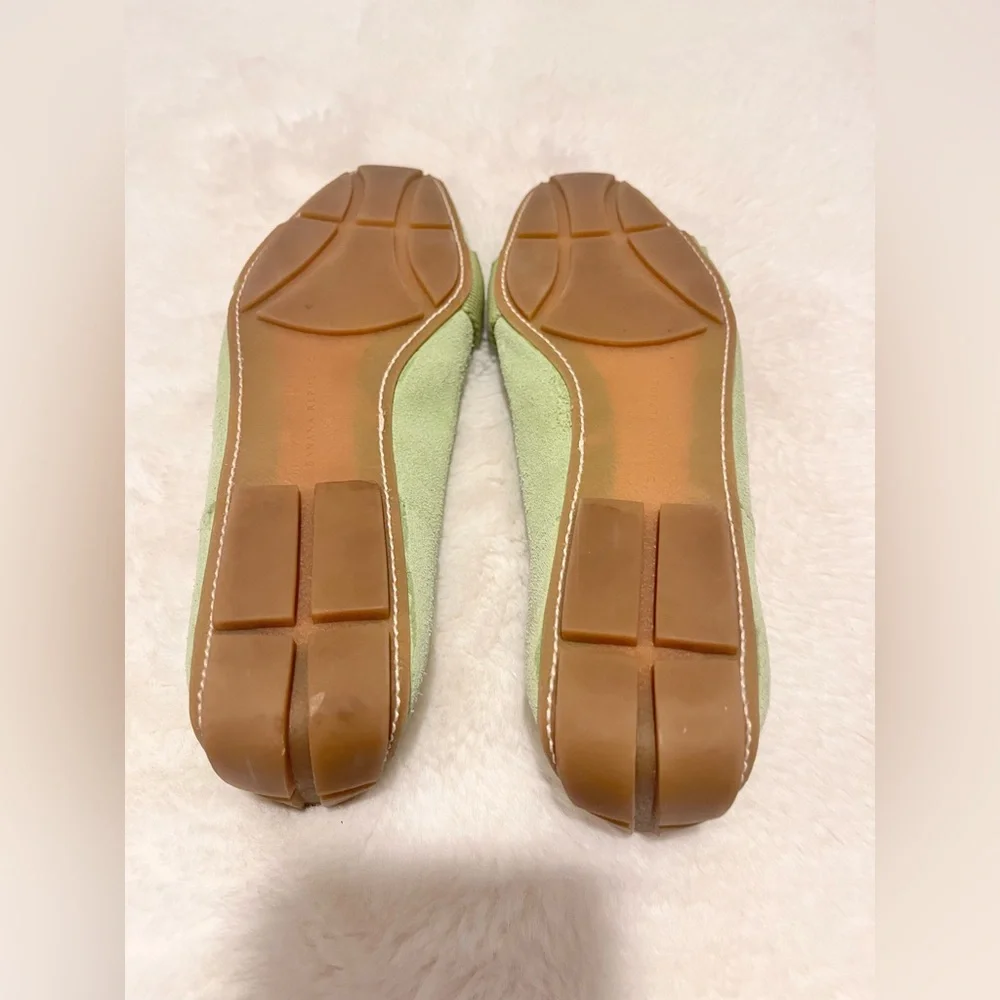 BANANA REPUBLIC- Loafers- Green - Suede -Size:6.5 - Women - Picture 4 of 6